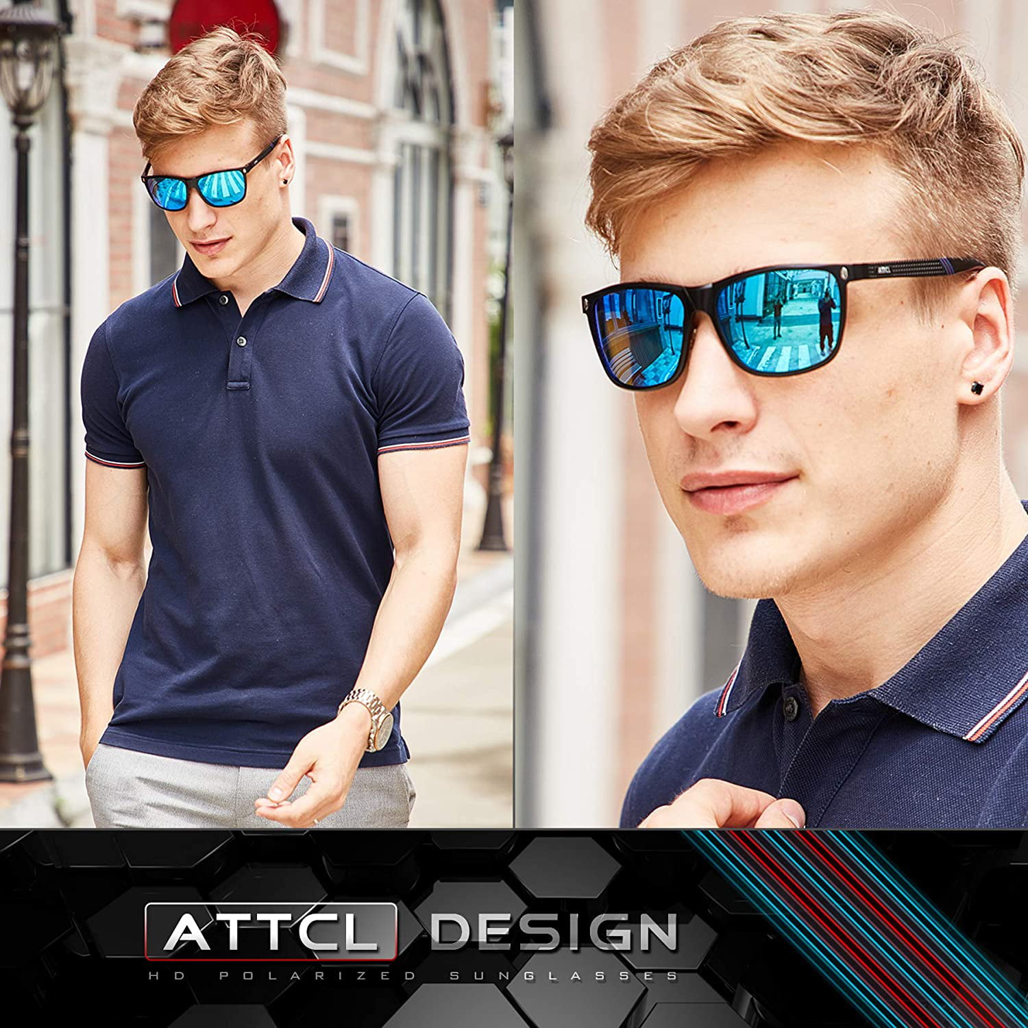ATTCL, gafas de sol polarizadas para hombre (2024) — BigTravelMarkt