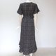 thumbnail image 3 of Vestido de gasa con cuello en V y estampado de lunares para mujer, 3 of 6