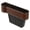 Brown, variant on KINGWOLF Car Seat Gap Filler Organizer, Premium Leather Car Storage Box, Console Side Pocket for Phone, Keys, Sunglasses, Left or Right Side (Multi)