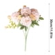 thumbnail image 1 of Ramo de flores artificiales de seda, rosas y peonías, decoración de boda de mano, guía de carreteras, decoración de pared, arreglo floral artificial para el hogar, la oficina, fiestas y ceremonias., 1 of 5