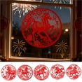 thumbnail image 3 of NOVELAR Festive Electrostatic Patches, Pre-Cut Designs for Mix-and-Match Decor, Transform Smooth Surfaces for New Year and Special Occasion Parties, 3 of 7