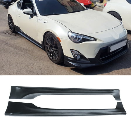 NINTE Side Skirt Panels Extension for 13-16 Scion FR-S/13-20 Subaru BRZ/17-20 Toyota GT86 TRD Style A Pair