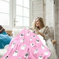 thumbnail image 5 of Muecwrye Halloween Clearance Blankets, Lightweight Cozy Flannel Blanket, Super Soft Throw Blanket for Kids, Fall Throw Blankets for Couch Sofa Bed Home Outdoor Decorations, 27 X 40 Inch, 5 of 6