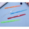 thumbnail image 4 of 200Pcs Disposable Plastic Fruit Forks,Happon Cocktail Forks Picks Tasting Appetizer Forks Set,Mini Cake Forks Set Toothpick Forks Portable Salad Fruit Forks(Multicolor), 4 of 8