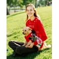 thumbnail image 2 of SOCAL LOOK Dog Christmas Sweater Acrylic Ugly Xmas Jumper with Leash Hole, Turtleneck Pet Outfit XXS, 2 of 10