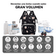thumbnail image 3 of Mochila Pañaleras Para Bebe Bolsa Impermeable Multiusos.  Lab.G, Negra, 3 of 5