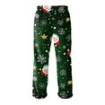 thumbnail image 6 of Hearthz Mens Pajama Pants Flannel Christmas Pj Pants for Men Winter Warm Plush Fluffy Sleep Pants for Men with Pockets, 6 of 6