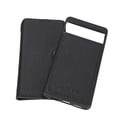 thumbnail image 3 of Bayelon Google Pixel 7 Pro Case, Full Grain Leather Wallet Case, Detachable Magnetic Flip Cover with Card Slots, Kickstand, Case for Google Pixel 7 Pro Compatible with Wireless Charge (Floater Black), 3 of 8