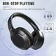 thumbnail image 4 of FIFINE Auriculares Inalámbricos Bluetooth, Auriculares con Cancelación de Ruido con Orejeras Suaves, Hasta 65H de Tiempo de Reproducción para Música, Llamadas Telefónicas, Auriculares Deportivos de Vi, 4 of 5