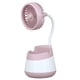 thumbnail image 2 of Ventilador de escritorio con portalápices | Miniventilador USB para casa, oficina y escuela | Ventilador portátil con espacio para bolígrafos y soporte para teléfono | Regalo para estudiantes, niños, 2 of 6