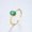 Green, variant on New S925 sterling silver ring women