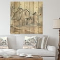 thumbnail image 2 of Designart Farmhouse Art Print, 16x16, 2 of 3