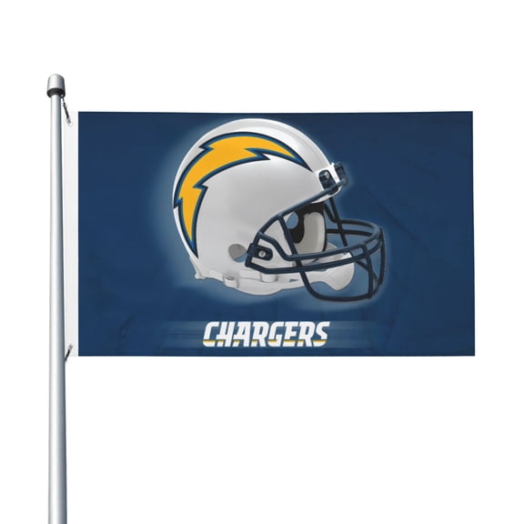 Los Angeles Football Team 3x5 FT Double-Sided Flag (Pole Not Included), Quick-Drying for Lawn, Balcony & Party Decor Qi3031