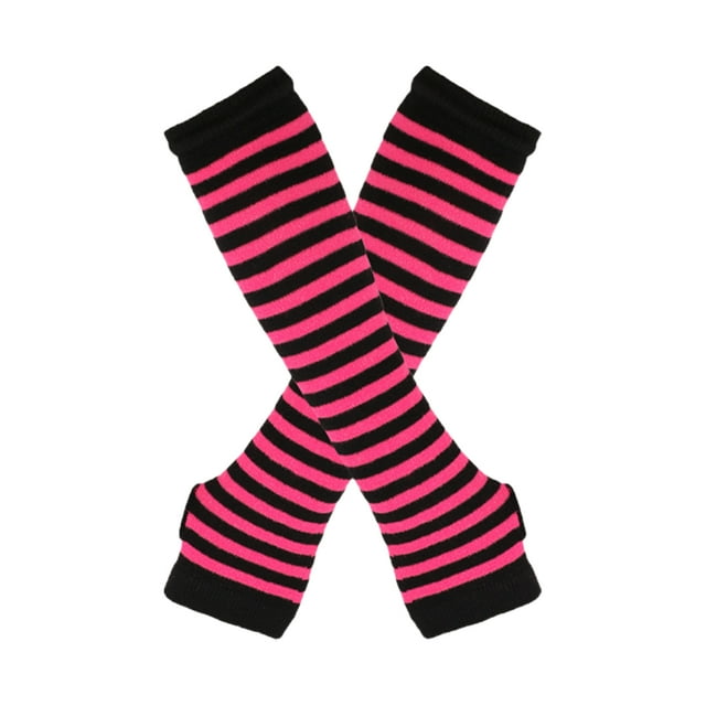 Transemion Stay In Style With Thick Thighs Long Socks Made With Polyester And Highly Elastic Easy To Wear rose red and black 1Set