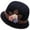 Black, variant on Winter Hat for Women, 21 inch Woolen Crochet Knitted Hat with Decorative Flowers Vintage Classic Bucket Hat Soft Winter Thermal Warm Hat Christmas Gifts for Women