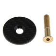 thumbnail image 1 of 1 Paquete de Tapa para Auriculares, Horquilla para Auriculares, con Apariencia de Carbono, Tapa Delantera, Cubierta para Auriculares dorado, 1 of 7