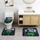 thumbnail image 2 of Juego de alfombras de baño de 3 piezas del equipo Seahawks Alfombra antideslizante para baño de 24 x 16 pulgadas, 2 of 7
