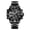 B, variant on HOARBOEG Men's Stainless Steel Quartz Watch – Business Dress Analog Wristwatch with Date Window & Luminous Hands, 30M Water Resistant, Polished Steel Bracelet Fold-Clasp for Office Work & Daily Wear