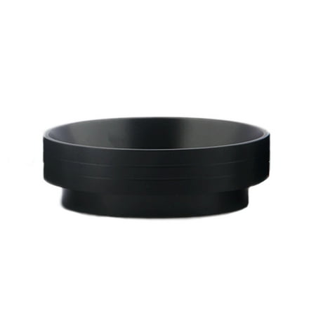 

Aluminum Coffee Dose Dosing Funnel Replacement Durable Barista Tool - as described Black 58mm