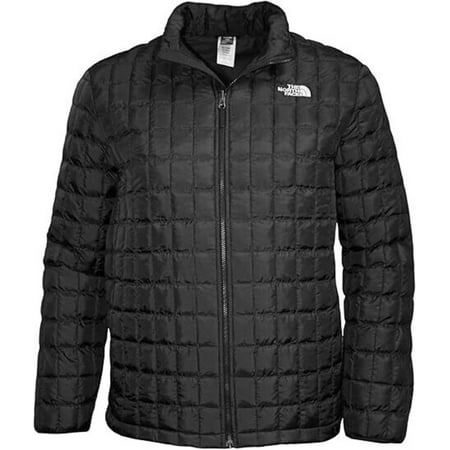 The North Face Thermoball Puffer Jacket Men M Black Full Zip Long Sleeve APP2799