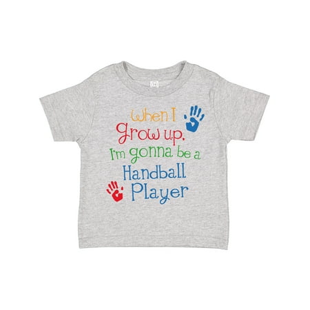 

Inktastic Handball Player Future Gift Toddler Boy or Toddler Girl T-Shirt