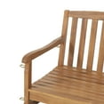 thumbnail image 6 of Pochelon Acacia Wood Outdoor Hanging Porch Swing, Teak, 6 of 8
