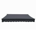 thumbnail image 4 of ALEKO Motorized Black Frame Retractable Home Patio Canopy Awning 13x10 ft, Black Color, 4 of 10