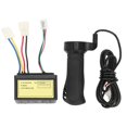 thumbnail image 1 of Zyyini E‑Scooter Controller ,E‑Bike Controller Set,12V 250W 3‑Wired Brush Controller Extended Cable Hand Grip Set Electric Bicycle Handlebar, 1 of 10