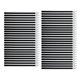 thumbnail image 1 of 50x Pinceles Aplicadores de Lápiz Labial de Maquillaje Sintético en ángulo Portátil para Viajes Negro, 1 of 9