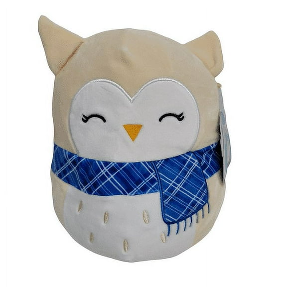 Squishmallows Official Kellytoys Plush 8 Inch Vee the Owl in Winter Ultimate Soft Animal Stuffed Toy