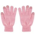 thumbnail image 3 of Winter Knit Gloves TeqHome Unisex Winter Gloves Touchscreen, Women's Men's gloves for winter, Blue*2+Pink Winter Warm Gloves, 3 of 12
