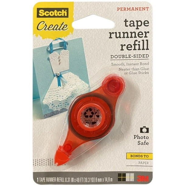 Scotch Adhesive Dot Roller Refill.31"X49', For Use In 55 055R