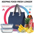 thumbnail image 3 of Lunch Bag, Warm Lunch Bag Women, Men Large Lunch Box Container, 3 of 5