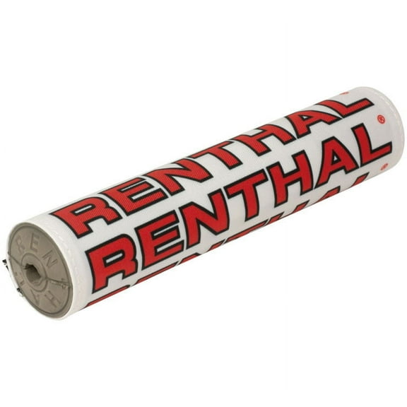 Renthal Vintage SX White/Red/Black Handlebar Pad (P351)