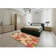 thumbnail image 5 of Ahgly Company Machine Washable Indoor Rectangle Transitional Grapefruit Red Area Rugs, 8' x 12', 5 of 7