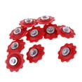 thumbnail image 1 of jinwen 10 Pcs Guide de Dérailleur Arrière de Vélo de Montagne Rouge, 1 of 7