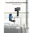 Portable Travel Airplane Phone Holder, 360 Degree Rotation, Hands-Free ...