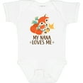 thumbnail image 3 of Inktastic My Nana Loves Me Grandchild Cute Fox Boys or Girls Baby Bodysuit, 3 of 5