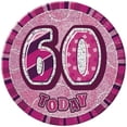 thumbnail image 1 of Unique Party Glitz 60th Birthday Badge, 1 of 1