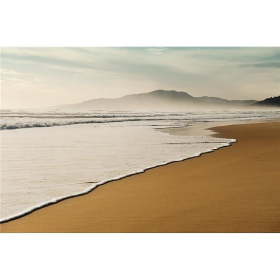 Los Lances Beach Along Costa De La Luz - Tarifa - Cadiz - Andalusia - Spain Poster Print - 38 x 24 - Large