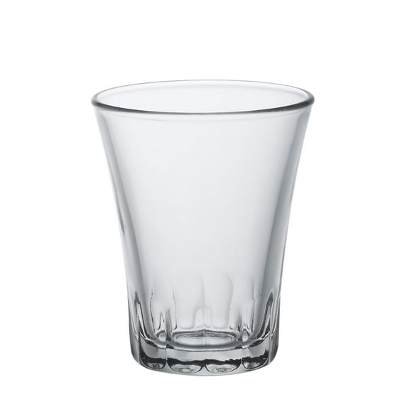 Juego de 4 vasos de cristal Duralex Amalfi, 75 ml, transparente