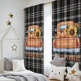 thumbnail image 5 of Thanksgiving and Fall Decor Turkey Design Tier Curtains 2 Pack Semi-Sheer,52x84in Kitchen Curtains Fall Holiday Long Curtain, 5 of 5