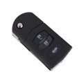 thumbnail image 2 of Funda de Repuesto para Llavero con Llavero Abatible de 3 Botones para 2 3 5 6 RX8 DYNWAVEMX Key Fob del caso, 2 of 7