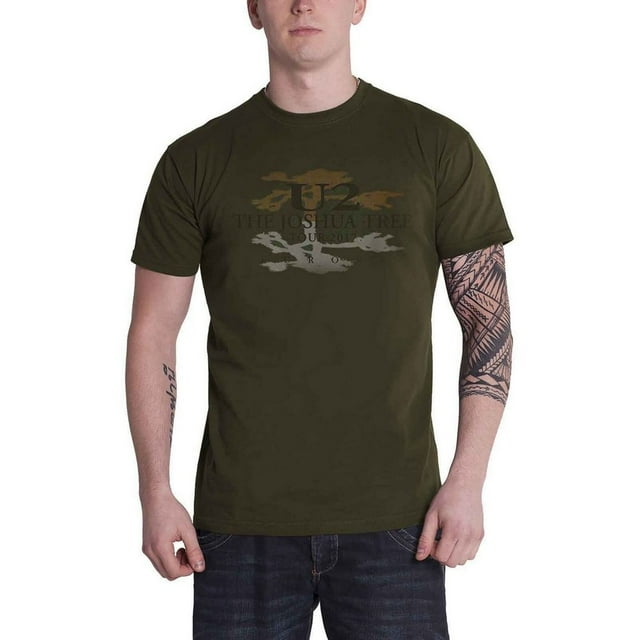U2 Adult Joshua Tree Back Print T-Shirt