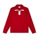 thumbnail image 1 of 380g Heavyweight Trendy Cotton Half-Zip Lapel Sweatshirt for Men, Simple Casual College Style Top, 1 of 4