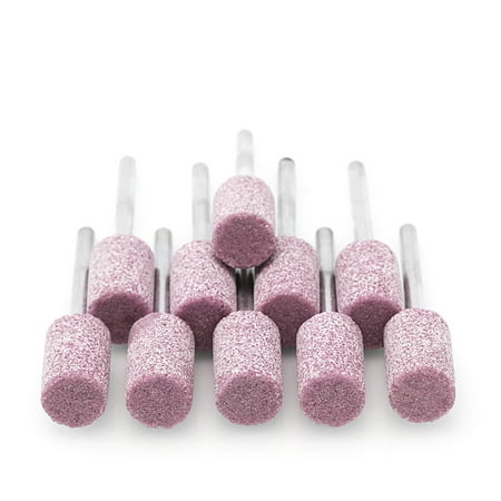 

OOKWE 10Pcs Rotary Tool Abrasive Stone Points Electric Grinding Polishing Head Wheel
