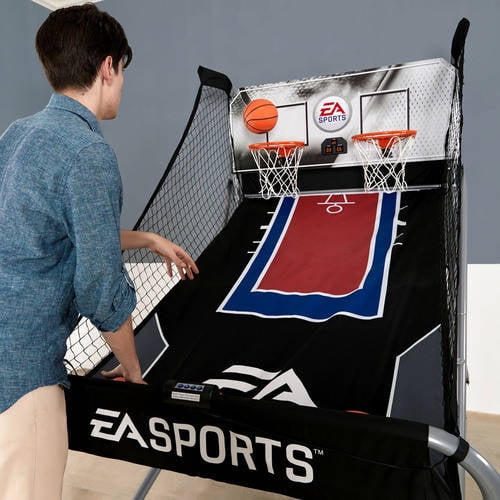 EA Sports 2 Player Indoor Arcade Basketball Game, LED Scoring