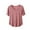 Pink, variant on Jewelreauty Womens Short Sleeve Tops Summer Casual Round Neck Loungewear Shirts Loose Solid Basic Blouses (M, White)