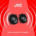 thumbnail image 2 of Altavoces estéreo para coche JVC CS-J420X, 10 cm, 210 W, 2 vías, coaxiales, 2 of 6