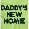 thumbnail image 2 of Cool Daddy's New Homie Fathers Day Toddler Boy Girl T Shirt Infant Toddler Brisco Brands 6M, 2 of 6